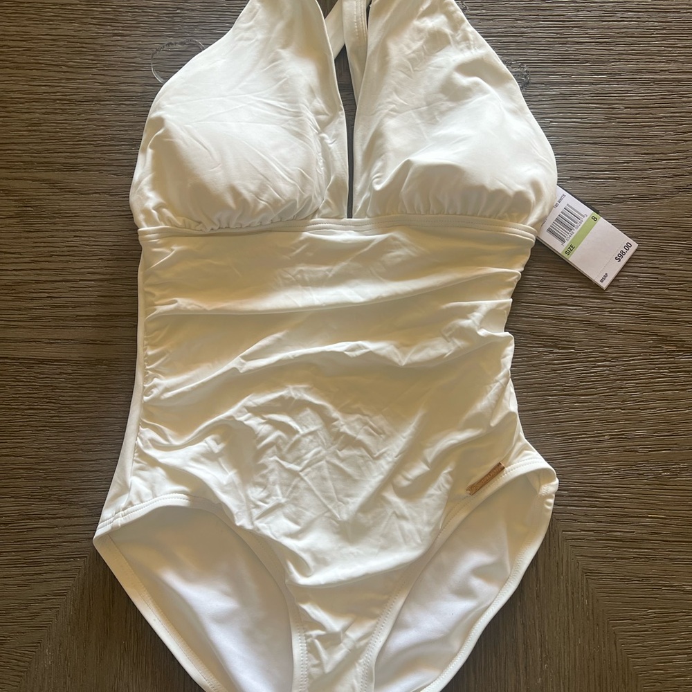 Michael Kors White Swimsuit